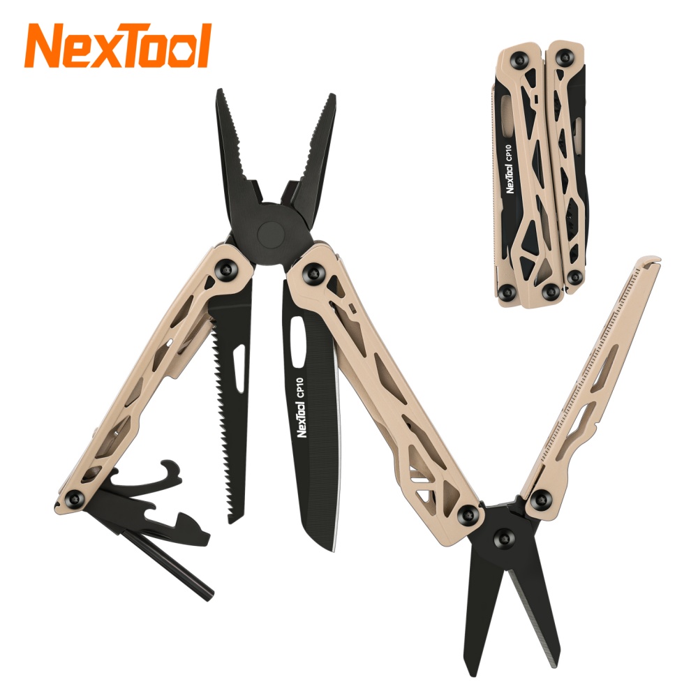 Edc Carry Kit - Alicates Multiherramienta NexTool Camper CP10 con