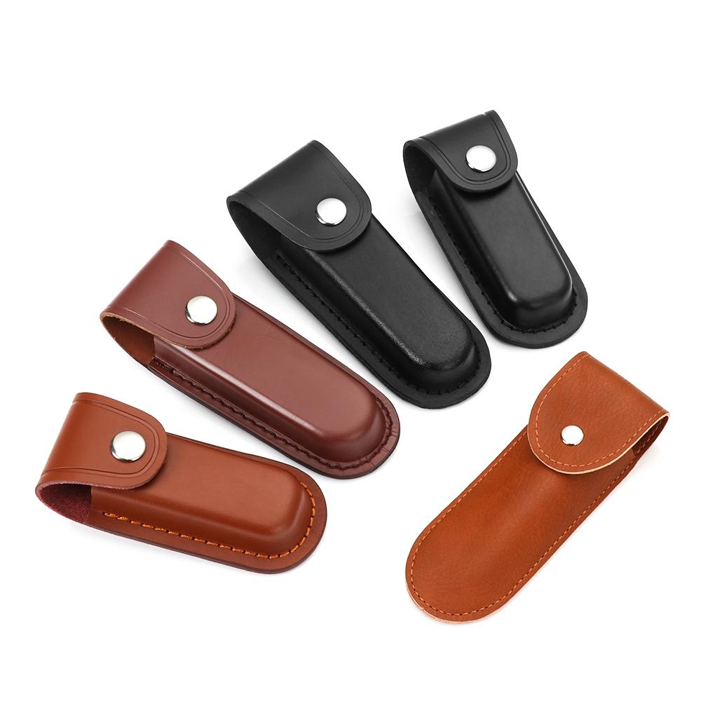 Edc Everyday Carry Knives - Funda para cuchillo de caza marrón