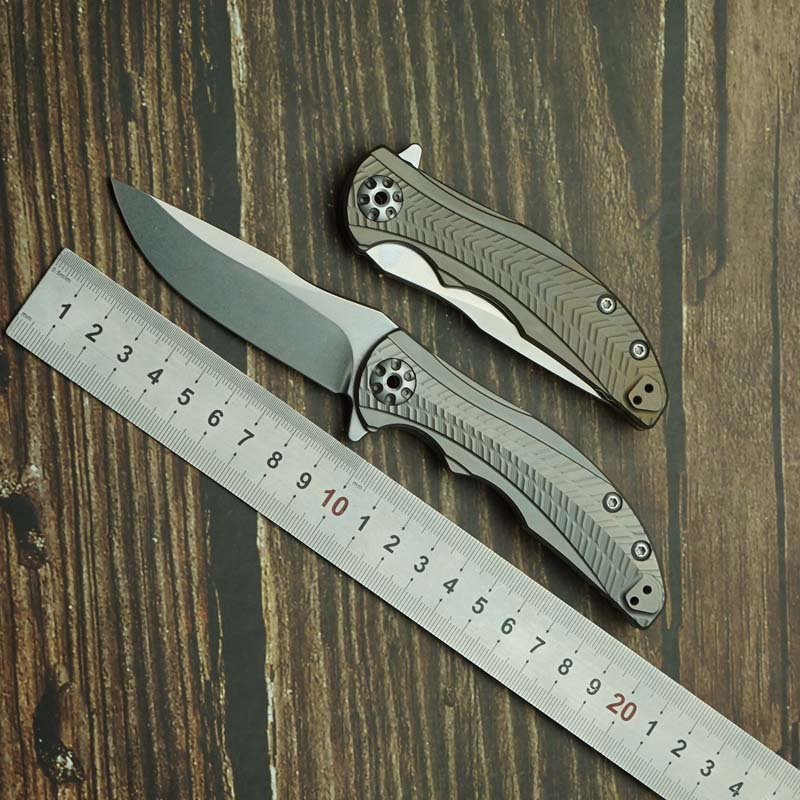 Pocket Knife Ceramic - Nuevo 0609 0609BRZ cuchillo plegable marca