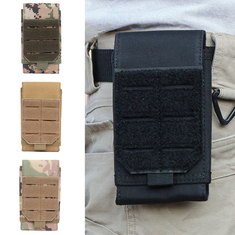 Edc Carry Belt Pouch - Bolsa de teléfono Molle para exteriores,