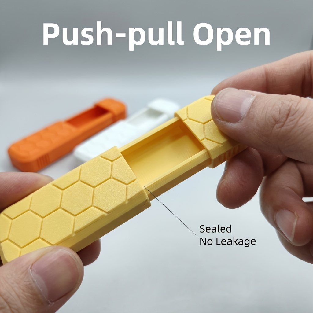 Edc Pill Carry - Estuche de almacenamiento deslizante EDC, contenedor