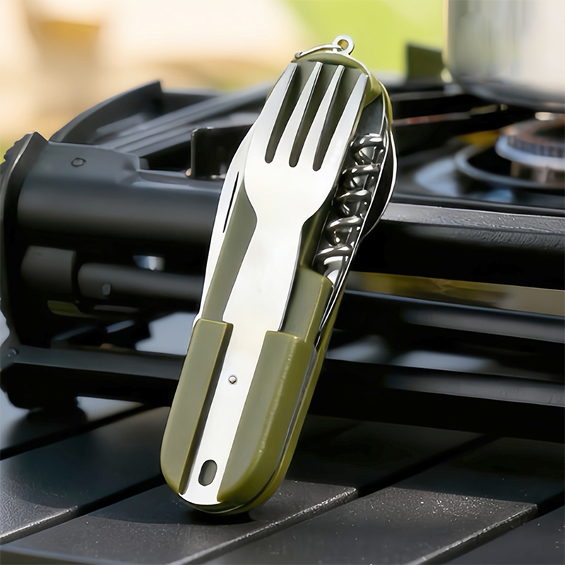Pocket Knife Ceramic - Nuevo juego de cubiertos de acero