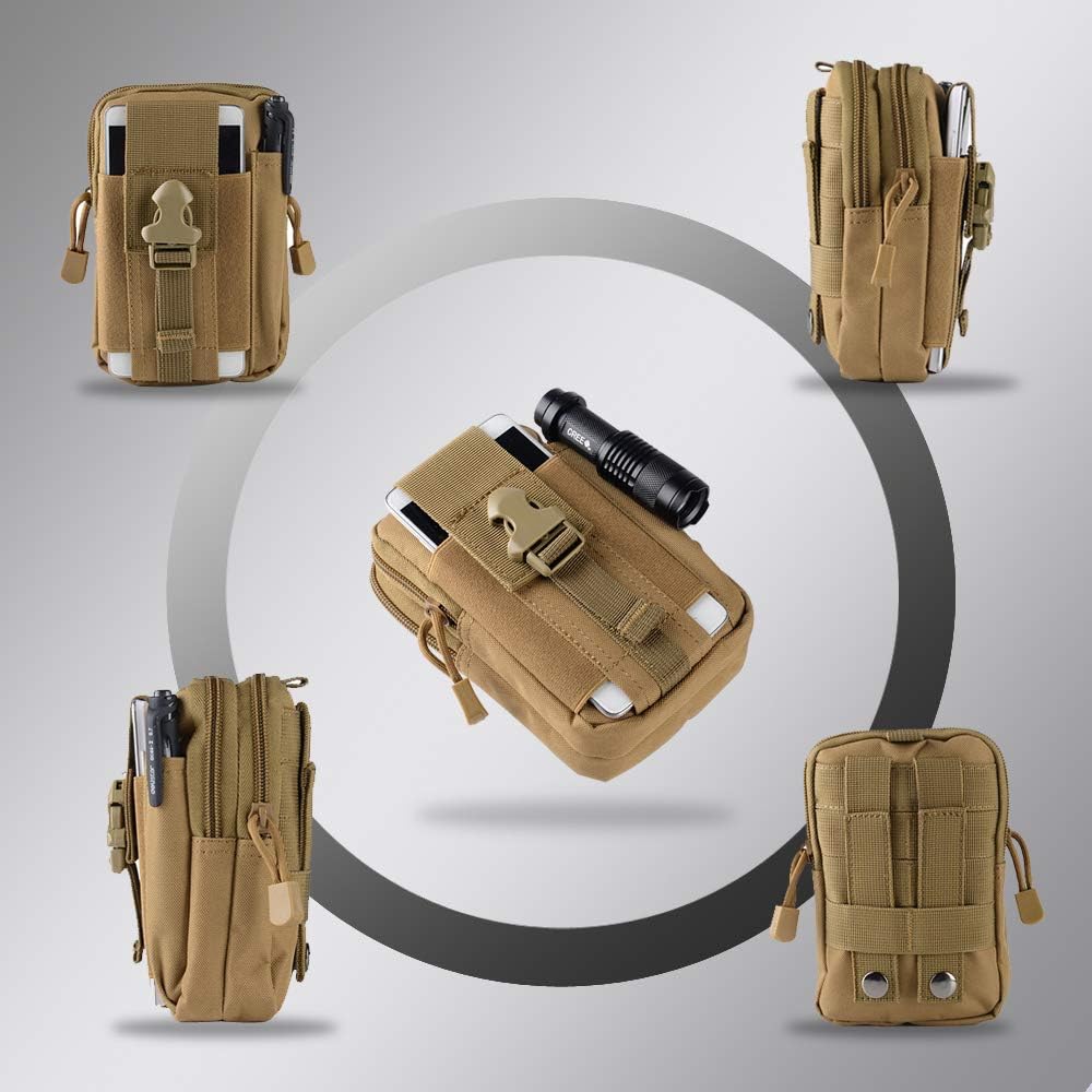 Bolsa táctica Molle para cintu - Edc Carry Bag reseña y precio
