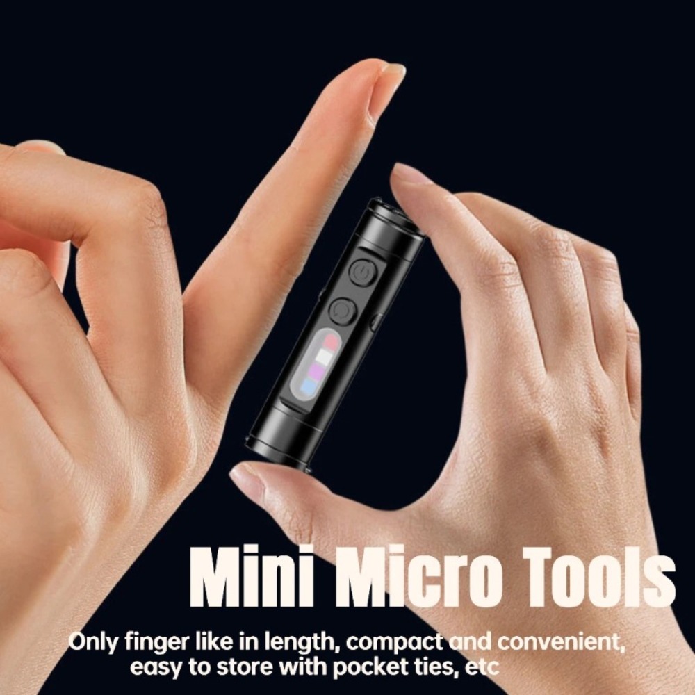Mini linterna LED recargable t - Keychain Flashlight reseña y precio