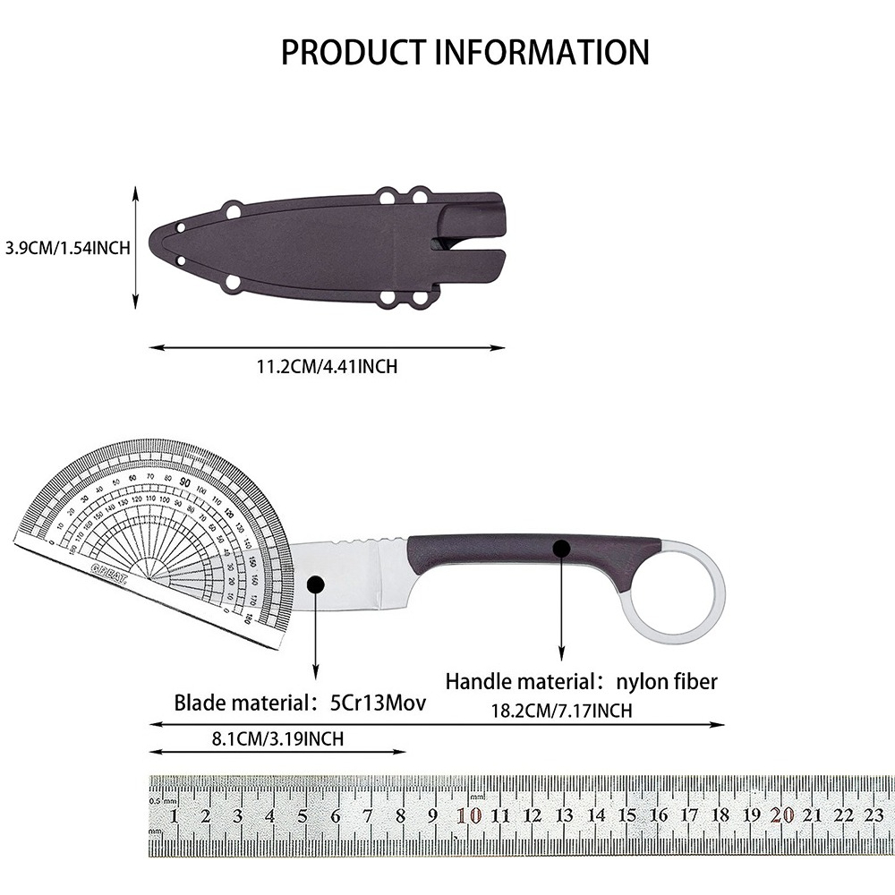Cuchillo Fijo 20AZ para Aventu - Edc Everyday Carry Knives reseña y precio