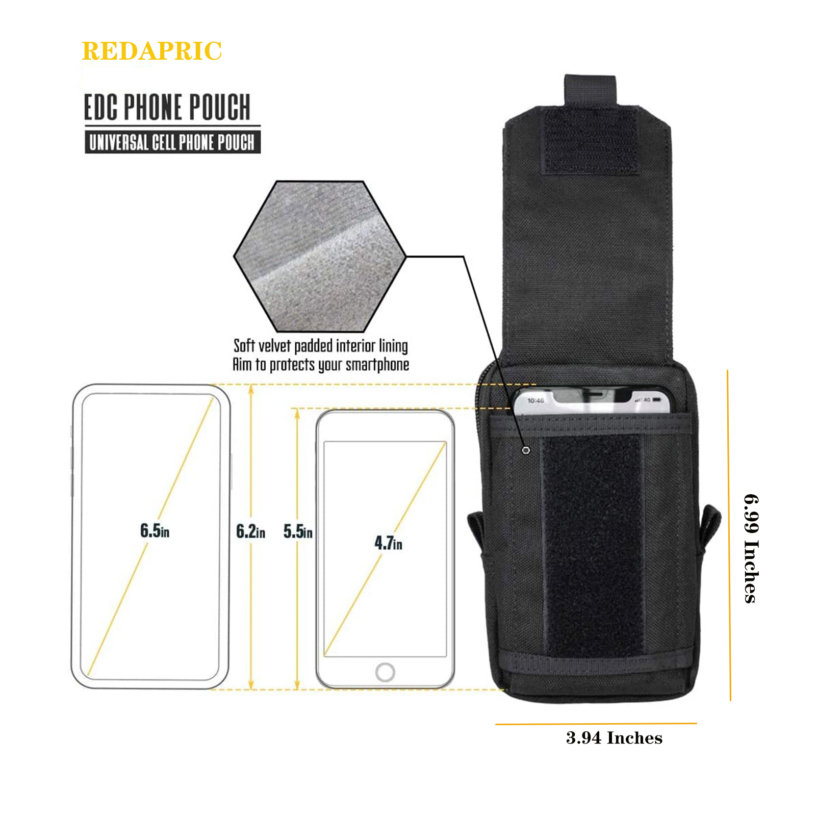 Bolsa táctica Molle, riñonera  - Edc Carry Bag reseña y precio