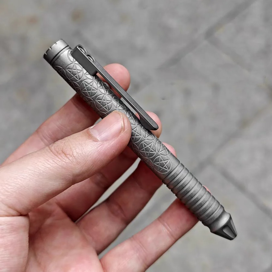 Bolígrafo de Aleación de Titan - Edc Carry Box reseña y precio