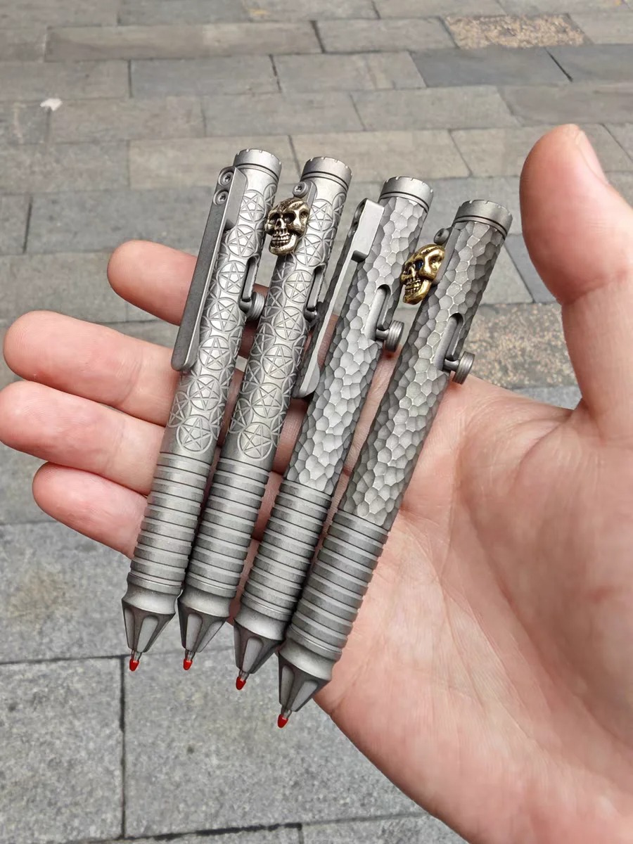 Bolígrafo de Aleación de Titan - Edc Carry Box reseña y precio