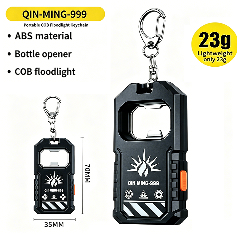 Linterna LED COB portátil con  - Keychain Flashlight reseña y precio