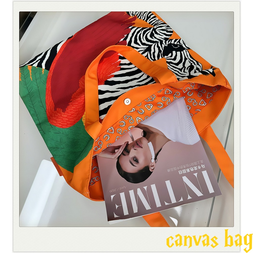 Bolso de lona multicolor a la  - Edc Carry Bag reseña y precio
