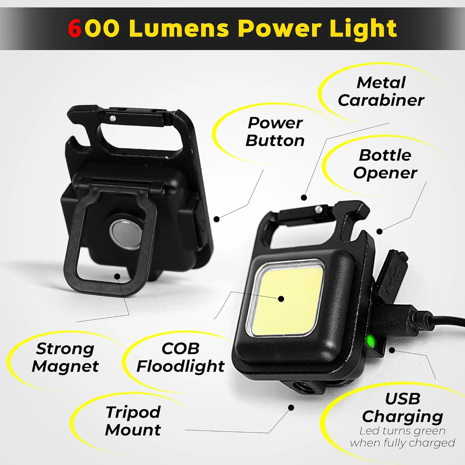 Linterna Portátil de Llavero,  - Keychain Flashlight reseña y precio