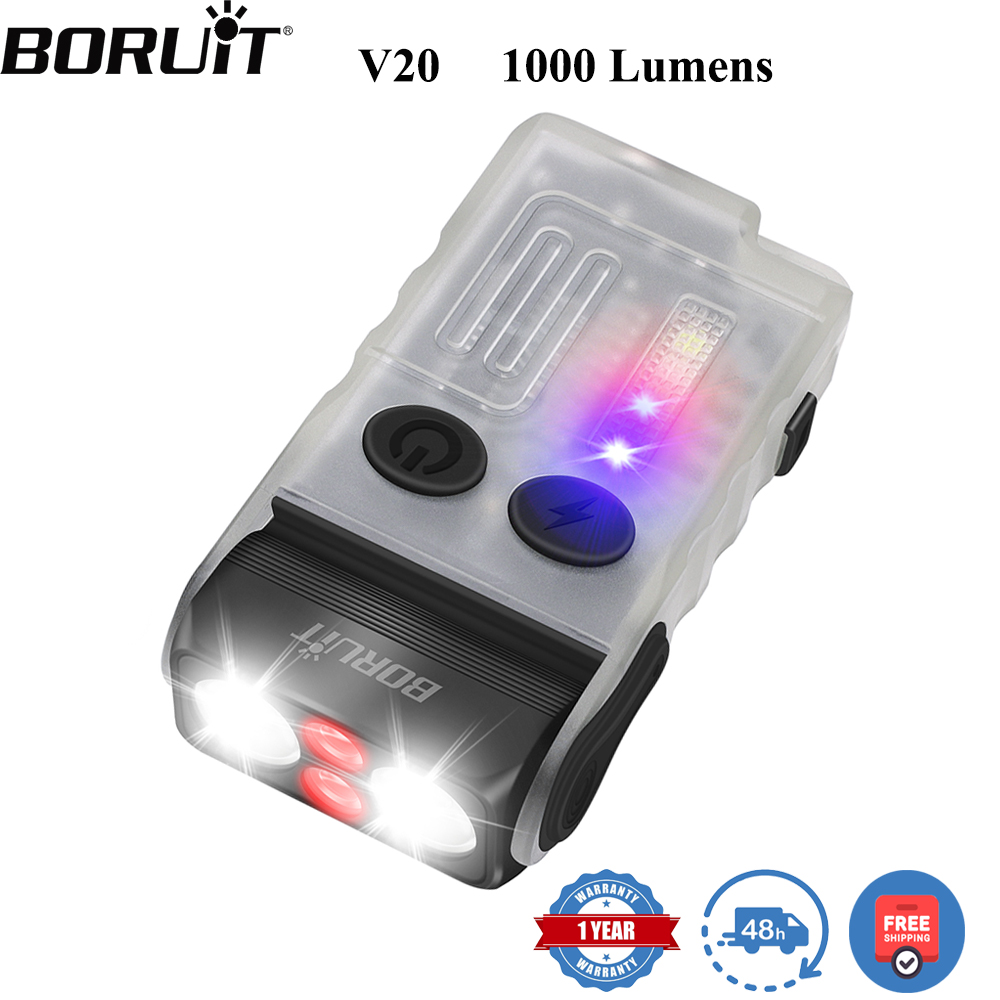 Linterna LED EDC con Fluoresce - Keychain Flashlight reseña y precio