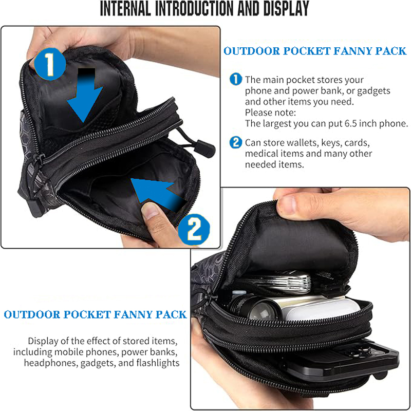 Bolsa táctica Molle Universal  - Edc Carry Bag reseña y precio