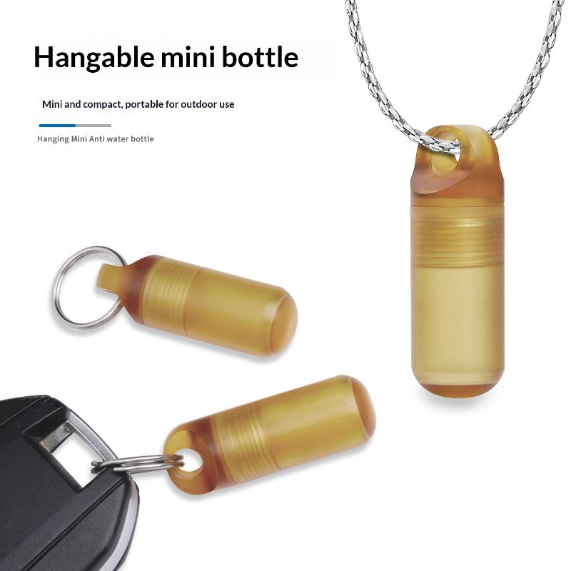 Botella pequeña para pastillas - Edc Pill Carry reseña y precio